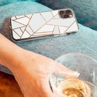 imoshion Design Hülle für das Samsung Galaxy A12 - White Graphic