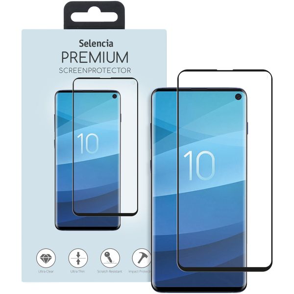 Selencia Premium Screen Protector aus gehärtetem Glas für das Galaxy S10e