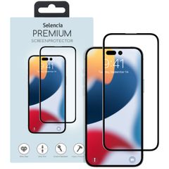 Selencia Premium Screen Protector aus gehärtetem Glas iPhone 14 Pro Max