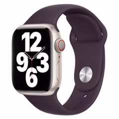 Apple Sport Armband für das  Apple Watch Series 1 t/m 9 / SE (38/40/41 mm) | Series 10 / 11 (42 mm) - Elderberry
