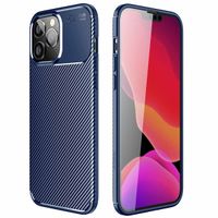 imoshion Carbon-Hülle für das iPhone 14 Pro Max - Blau