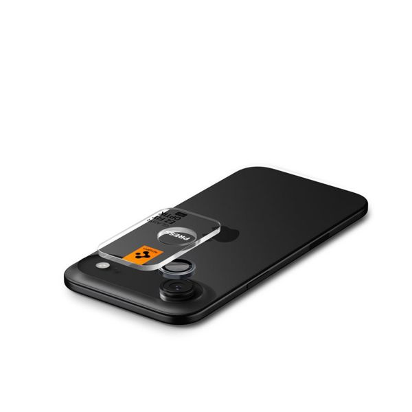 Spigen GLAStR Kamera Schutzglas 2er Pack für das Apple iPhone Air - Crystal Gray