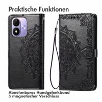 imoshion Mandala Klapphülle Xiaomi Redmi Note 17 (5G) - Schwarz