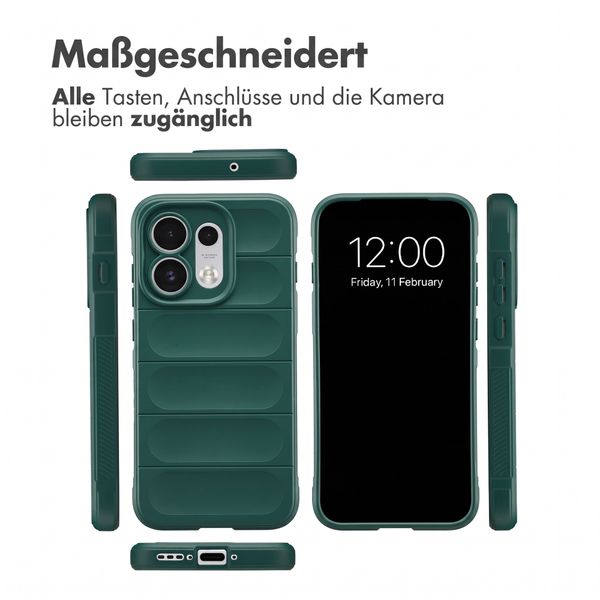 imoshion EasyGrip Backcover Oppo Reno 16 / 16 Pro - Dunkelgrün