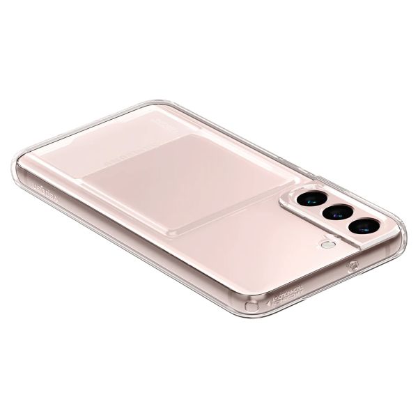 Spigen Crystal Slot Back Cover für das Samsung Galaxy S22 - Transparent