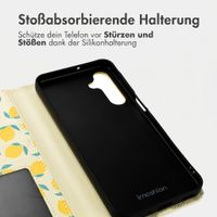 imoshion Design Klapphülle Samsung Galaxy A16 - Sunny Yellow Petite Flowers