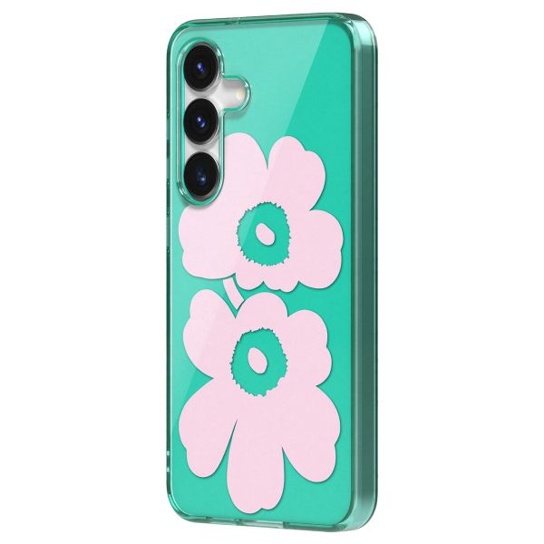 Samsung Unikko Hybrid Case Marimekko Samsung Galaxy S25 - Rosa