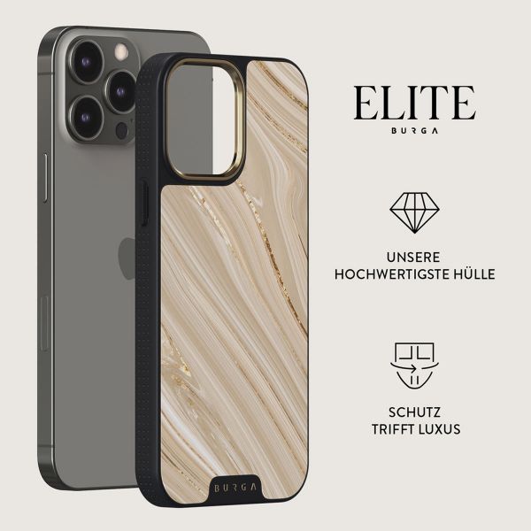 Burga Elite Gold Backcover für das iPhone 15 Pro - Full Glam