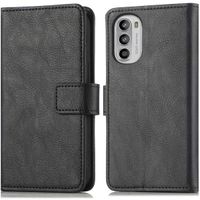 imoshion Luxuriöse Klapphülle Motorola Moto G53 - Schwarz