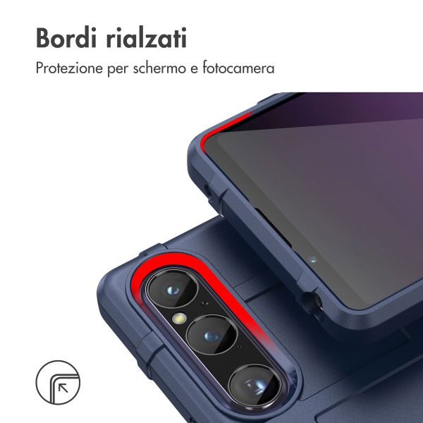 imoshion Rugged Shield Backcover Sony Xperia 1 V - Dunkelblau