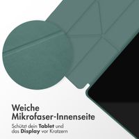 imoshion Origami Klapphülle Samsung Galaxy Tab S9 11.0 Zoll - Dunkelgrün