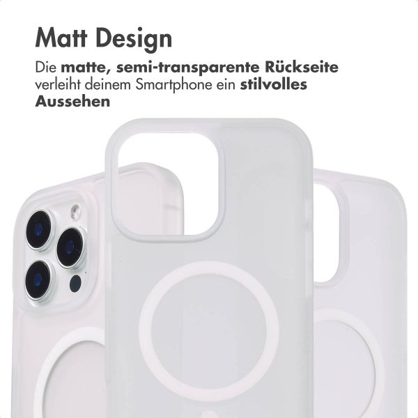 imoshion Color Guard Back Cover mit MagSafe für das iPhone 16 Pro - Weiß