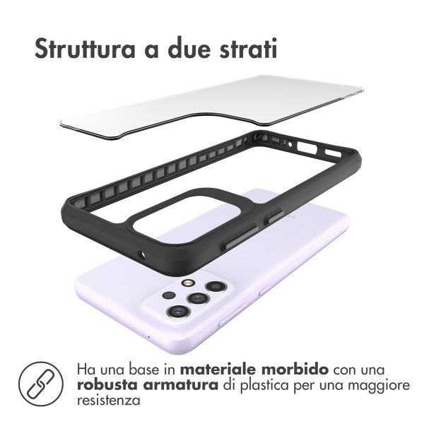 imoshion Rugged Hybrid Case Samsung Galaxy A33 - Schwarz