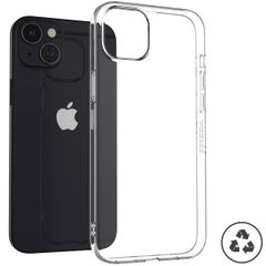 Accezz 100% recyceltes TPU Clear Cover Apple iPhone 15 Plus - Transparent