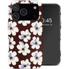 Selencia Vivid Back Cover Apple iPhone 18 Pro Max / 17 Pro Max - Choco Flower Pop
