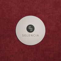 Selencia Cord Laptop Hülle 13-14 Zoll - Laptop Sleeve - Deep Burgundy