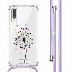 imoshion Design Hülle mit Band Samsung Galaxy A70 - Sandstone Dandelion