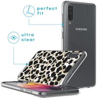 imoshion Design Hülle für das Samsung Galaxy A50 / A30s - Leopard / Schwarz