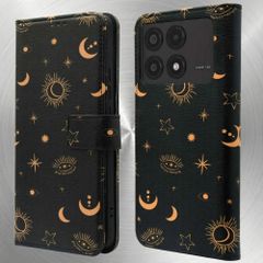 imoshion Design Klapphülle Xiaomi Poco X6 Pro - Sky Black