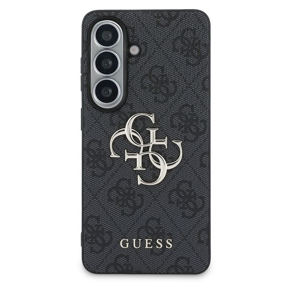 Guess 4G Metal Logo Back Cover Samsung Galaxy S26 - Schwarz