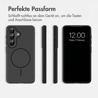 imoshion Color Backcover mit Thin MagSafe Ring Samsung Galaxy S26 - Schwarz
