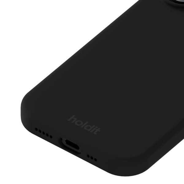 Holdit Silicone Case Apple iPhone 17 - Schwarz