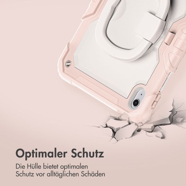 imoshion Rugged Kindersicher Schutzhülle Apple iPad 11 (2025) 11 Zoll A16 / iPad 10 (2022) 10.9 Zoll - Hellrosa