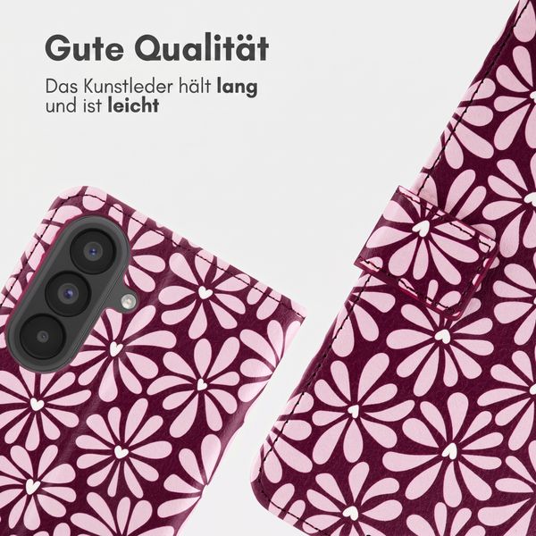 imoshion Design Klapphülle Samsung Galaxy A57 (5G) - Bloom Love Blush