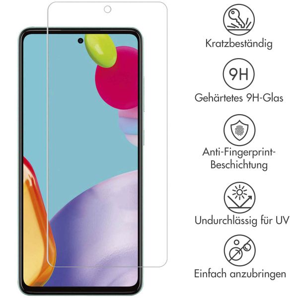 Accezz Screen Protector aus gehärtetem Glas 2-Pack für das Samsung Galaxy A52(s) (5G/4G) / A53