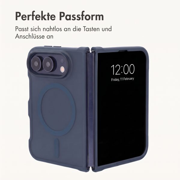 imoshion Color Guard Back Cover mit MagSafe Apple iPhone Duo - Dunkelblau