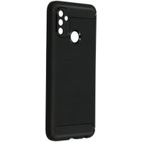 Brushed TPU Case für das OnePlus Nord N100 - Schwarz