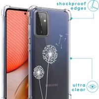 imoshion Design Hülle mit Band für das Samsung Galaxy A72 - Dandelion