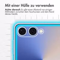 Accezz Screen Protector aus gehärtetem Glas Samsung Galaxy Z Flip 7