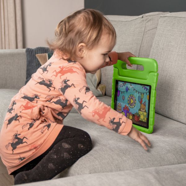 imoshion Hülle mit Handgriff kindersicher MediaPad M5 Lite 10.1 Zoll