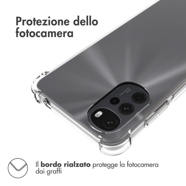 imoshion Shockproof Case Motorola Moto G22 - Transparent