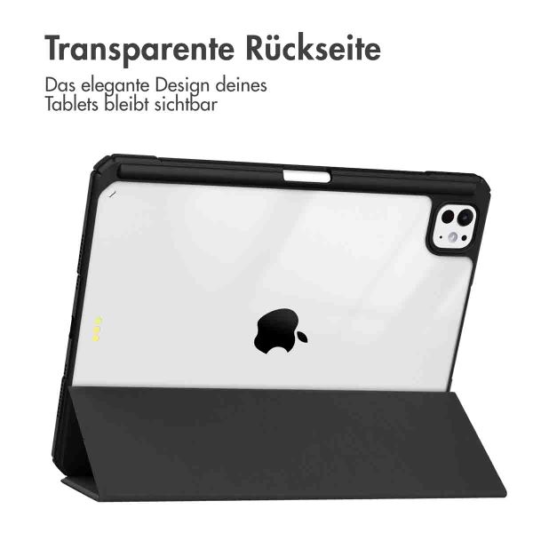 imoshion Trifold Hardcase Klapphülle für das iPad Pro 11 (2024) M4 - Schwarz