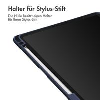 imoshion Trifold Hardcase Klapphülle Apple iPad Pro 12.9 (2018/2020/2021/2022) - Dunkelblau