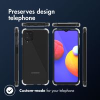imoshion Shockproof Case Samsung Galaxy A12 - Transparent
