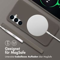 imoshion Color Backcover mit abtrennbarem Band MagSafe für das Samsung Galaxy A55 - Black Coffee