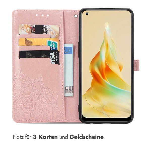 imoshion Mandala Klapphülle Oppo Reno 8 T (4G) - Rosé gold