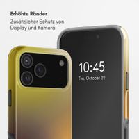 Selencia Vivid Back Cover Apple iPhone 17 Pro - Gradient Olive Dust
