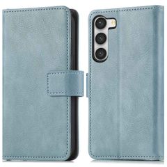 imoshion Luxuriöse Klapphülle Samsung Galaxy S23 - Hellblau