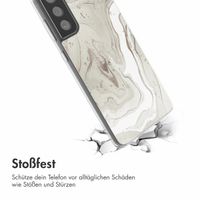 imoshion  Design Hülle für das Samsung Galaxy S21 FE - Sandy Marble