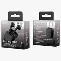 Defunc True Lite Earbuds - In-Ear Kopfhörer - Bluetooth Kopfhörer - Mit Rauschunterdrückungsfunktion - Black