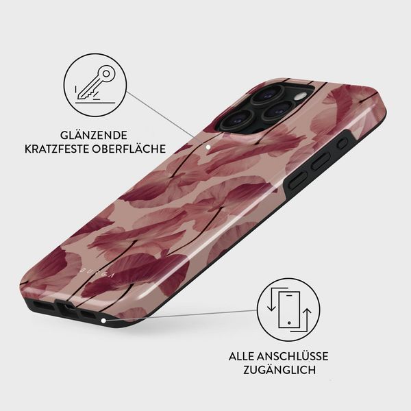 Burga Tough Back Cover für das Apple iPhone 15 Pro - Tender Kiss