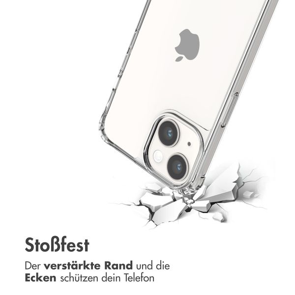 imoshion Back Cover mit Band + Armband iPhone 14 - Perlenherzen