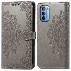 imoshion Mandala Klapphülle Motorola Moto G14 - Grau