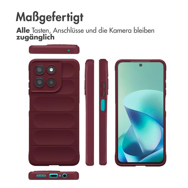 imoshion EasyGrip Backcover Motorola Moto G57 Power - Aubergine