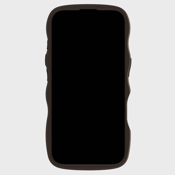 Holdit Wavy Case für das Apple iPhone 14 Pro Max - Chocolate / Mirror
