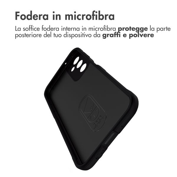 imoshion EasyGrip Backcover Samsung Galaxy A14 (5G/4G) - Schwarz